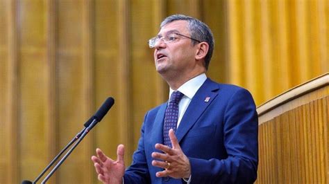 Chp Genel Ba Kan Zg R Zel Partisinin Tbmm Grup Toplant S Na