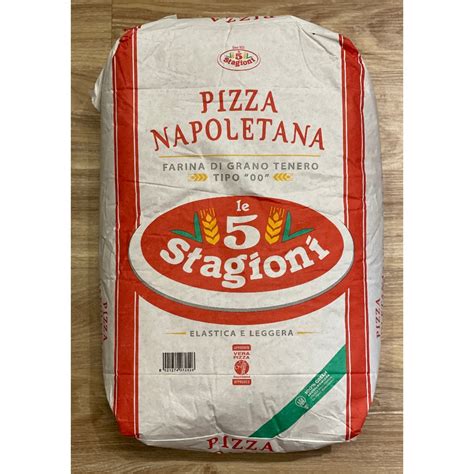 Le 5 Stagioni Pizza Napoletananeapolitan Flour Type 00 25kg Italy