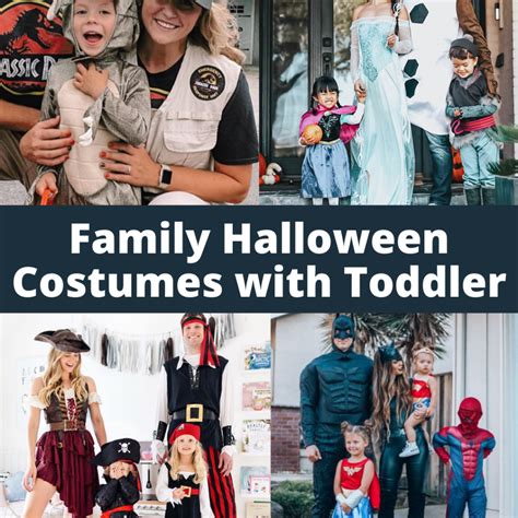 10 Best Family Halloween Costumes with Toddlers!