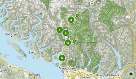 Must Do Around Squamish List Alltrails