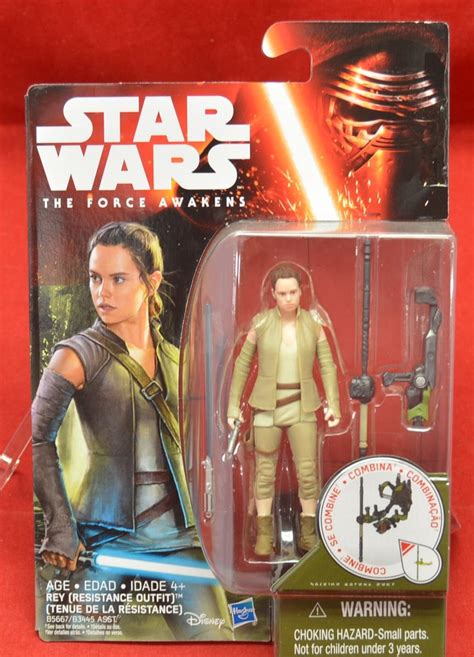 Hot Spot Collectibles And Toys TFA Rey Resistance Outfit Figure