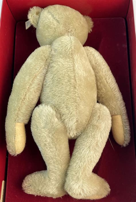 Lot 1983 Steiff Mohair Teddy Bear 1902 Richard Steiff Design Limited Edition Tag 0150 32