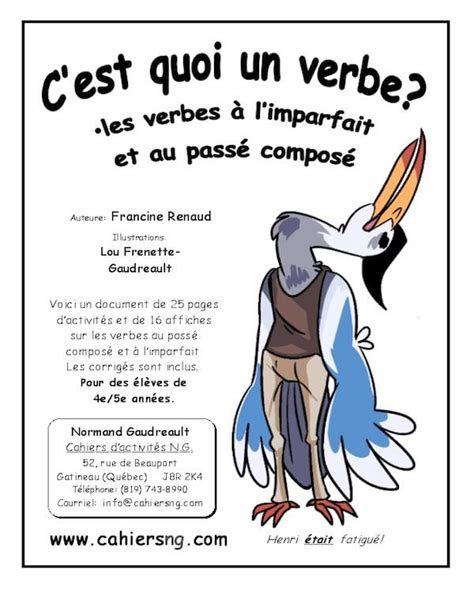 C est quoi un verbe imparfait et passé composé 5e 6e Fiches