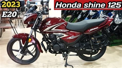 2023 Honda Shine 125 2023 New Update E20 Bs7 On Road Price Mileage