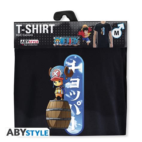 One Piece Tshirt Tony Tony Chopper Man Ss Black Basic Abysse Corp