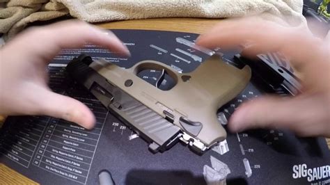 Sig P320 Compact To Subcompact With Thumb Safety Youtube