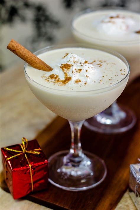 Non Alcoholic Eggnog Maya Kitchenette Recipe Alcoholic Eggnog