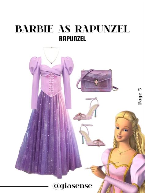 Barbie As Rapunzel Inspired Outfit | Outfits, Outfit inspirations ...