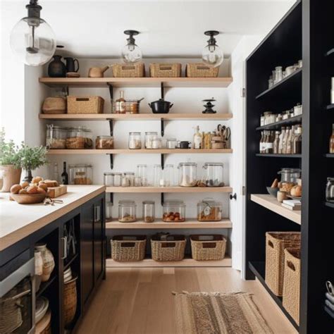 Creative Pantry Shelving Ideas Plank And Pillow