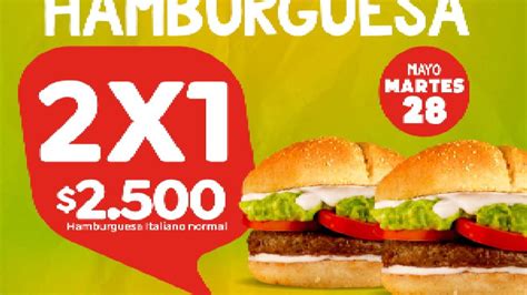 Día De La Hamburguesa Celebración Tendrá 2x1 En La Versión Favorita De