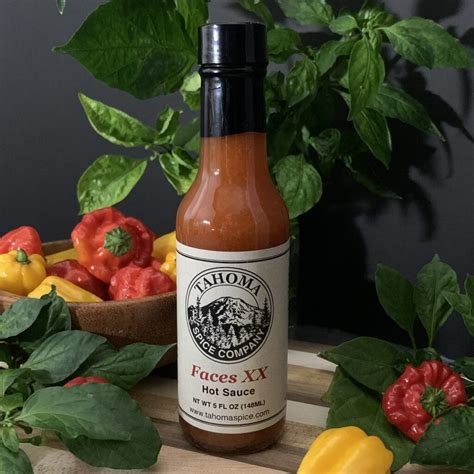 Faces XX Hot Sauce Tahoma Spice Company