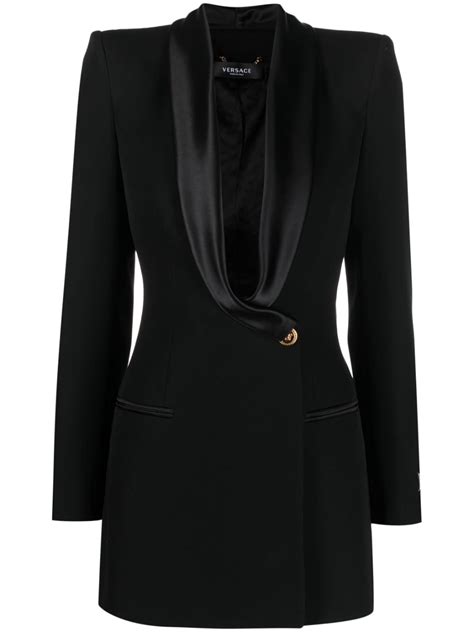 Versace Medusa Single Breasted Blazer Farfetch