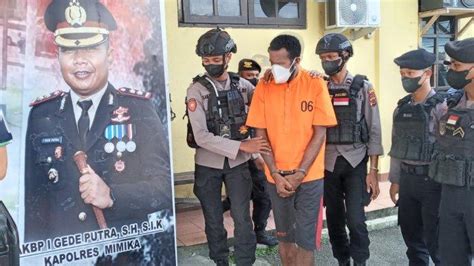 1 DPO Kasus Mutilasi Di Mimika Ditangkap Akui Terima Rp 20 8 Juta