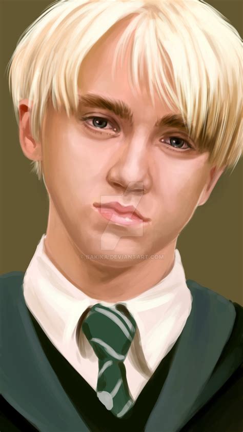 Draco Malfoy Portrait Study With Video By Bakika On Deviantart