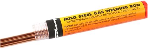 Forney 42338 Oxy-Acetylene Mild Steel Welding Rods, 1/8" x 36 ...