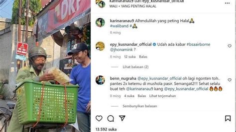 Viral Epy Kusnandar Jualan Kerupuk Kulit Keliling Pake Ontel Kang Mus