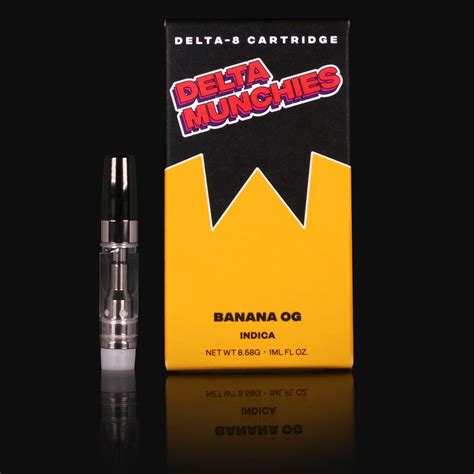 Delta Munchies Banana Og 1g Delta 8 Cart Tenvape