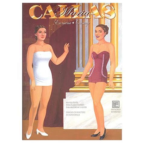 The Paper Collector Maria Callas Paper Doll