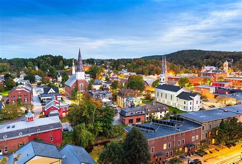 Picturesque Towns In Vermont For A Weekend Retreat In Worldatlas