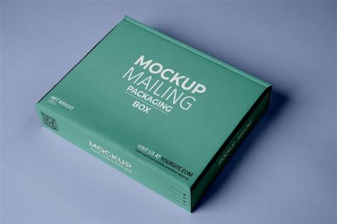 Premium Psd Mailing Box Mock Up Design