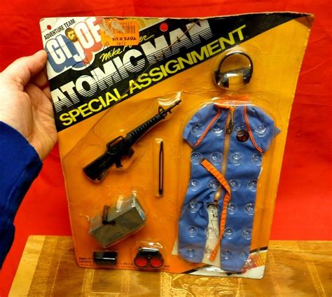 1964 Vintage Gi Joe 1975 Adventure Team Atomic Man Mike Special