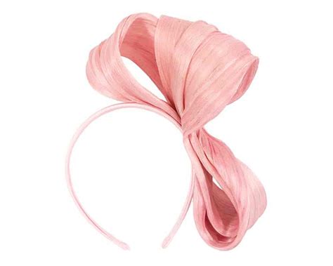 Blush Bow Racing Fascinator By Fillies Collection Fascinators Online