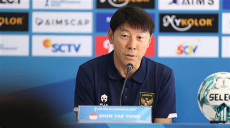 Shin Tae Yong Berani Pasang Target Tinggi Di Piala Asia U Tapi