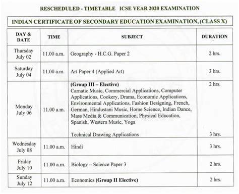 ICSE, ISC EXAM DATES RELEASED BY CISCE: KNOW THE DATES - Jharkhand Rai ...