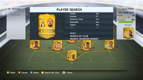 FIFA 14 60k BPL Squad Builder YouTube