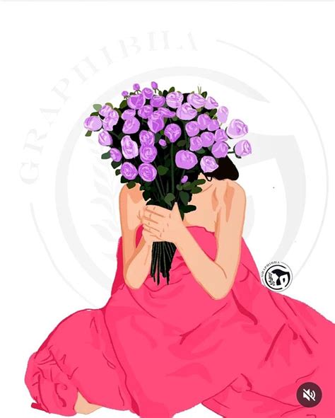 Graphibha Illustration Girly Wall Art Digital Illustration