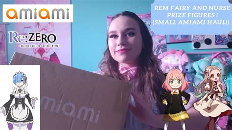 Rem Fairy And Nurse Prize Figures Amiami Haul Youtube