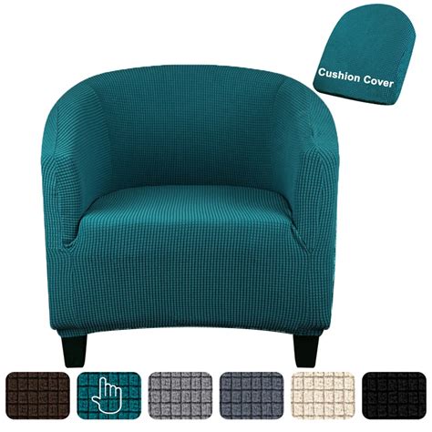 Elastic Jacquard Slipcover Para Single Seater M Veis Lav Vel Capa