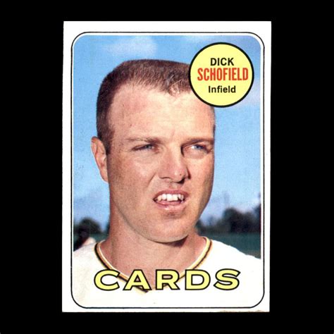 Dick Schofield 1969 Topps St Louis Cardinals 18 NICE VINTAGE EBay