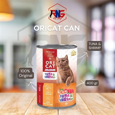 Jual Oricat Kaleng Gr Ori Cat Wet Food Can Makanan Kucing Basah