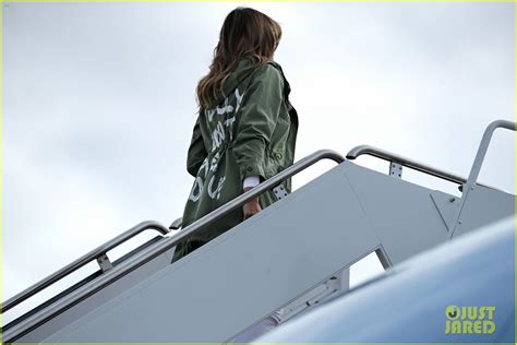 President Trump Reveals the Message Melania Is Sending with Her Jacket ...