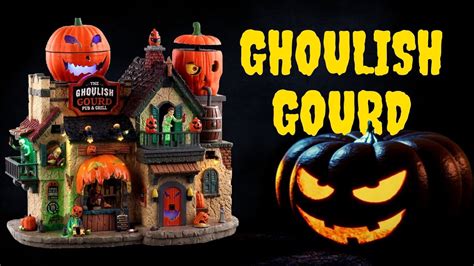 Halloween Review The Ghoulish Gourd By Lemax Youtube