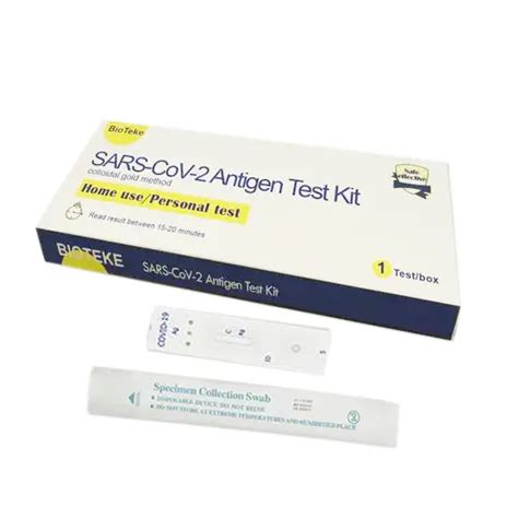 Bioteke SARS CoV 2 Antigen Test Colloidal Gold Method Nasal Swab 1