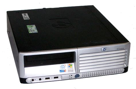 Hp Dc7600s Sff Desktop Pc Pentium D 340ghz 512mb Ddr2 80gb Hdd Dvd Rom