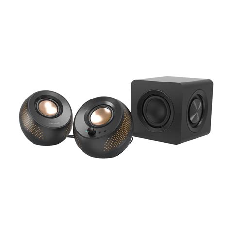 Creative Pebble X Plus 2.1 USB-C Computer Speakers with Subwoofer and Customizable RGB Lighting ...