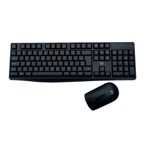 Kit Teclado E Mouse Sem Fio Multi Cs Preto Tc Pichau