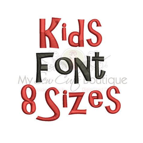 Embroidery Letters Kids - Etsy