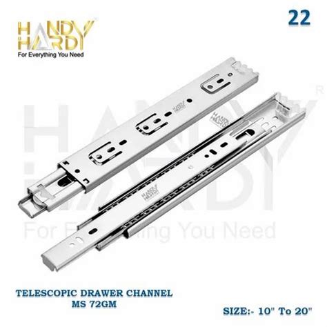 Mild Steel Manual Telescopic Drawer Channel Size To At Rs