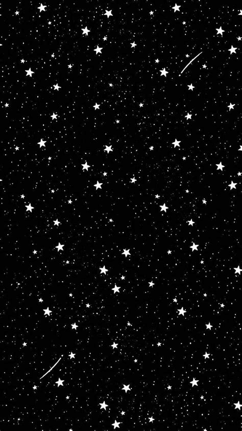 Black And White Aesthetic Wallpaper Stars : The color black is ...