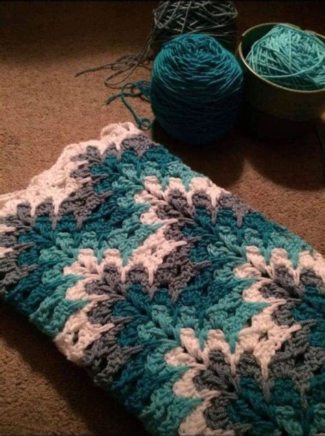 Pattern For The Amish Granny Ripple Crochet Afghan Vsagospel