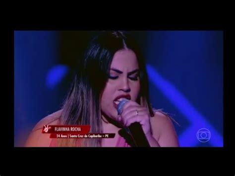 Flavinha Rocha Quero Voc Do Jeito Que Quiser The Voice Brasil Tira