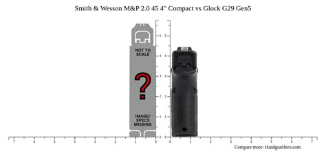 Smith Wesson M P Compact Vs Glock G Gen Size Comparison