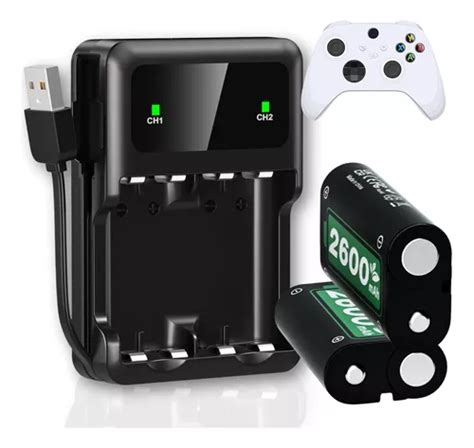 Batería Recargable Mando Xbox One S X Pila Control 2x2600mah Envío gratis