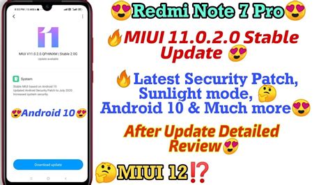 Redmi Note Pro Miui New Update Full Changelog Android