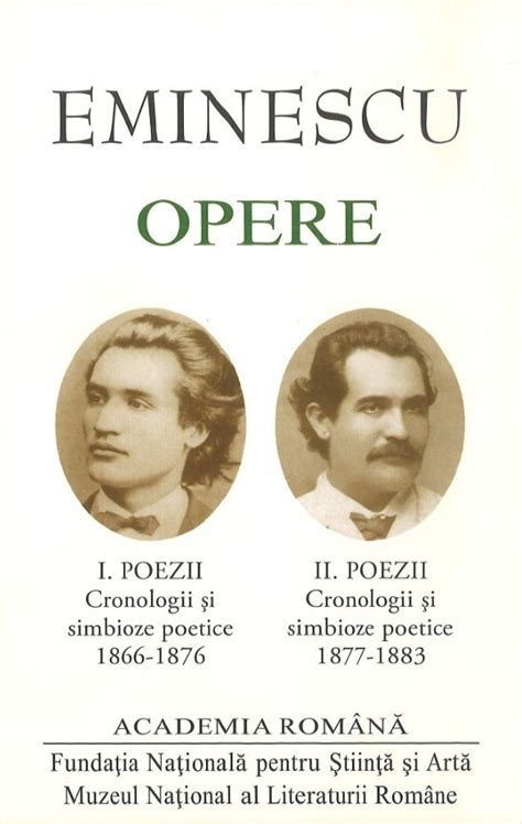 Opere Volume Mihai Eminescu