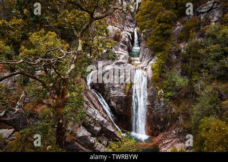 Chute d Arado parc national de Peneda Gerês Portugal Photo Stock Alamy